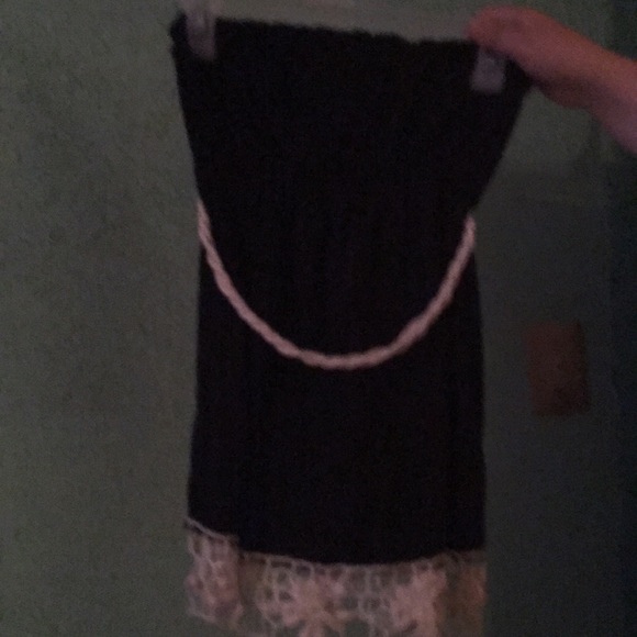 Strapless black top - Picture 2 of 2